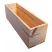 Boite de rangement en pin massif clair 30 x 10 x 9cm
