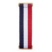 bracelet Homme GOLD bleu blanc rouge