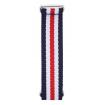 bracelet Femme SILVER bleu blanc rouge fin
