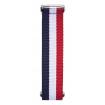bracelet Femme SILVER bleu blanc rouge
