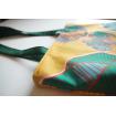 Sac totebag en tissu fleurs jaunes - Sac cabas - Sac de courses - sac fait main en France