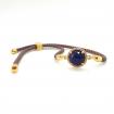 Bracelet en lapis lazuli naturel