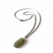 Pendentif Île Vert Olive