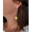Boucles d'oreilles pièces d'or