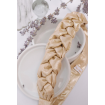 Headband tressé doré