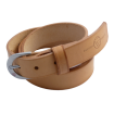CEINTURE CUIR L'INDISPENSABLE 3CM NATURELLE