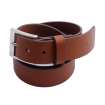 CEINTURON CUIR LEGEND 4CM MARRON