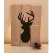 Panneau lumineux tête de cerf