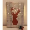 Panneau lumineux tête de cerf