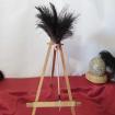 Plumeau en véritable plumes d'autruche collection Saphir