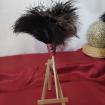 Plumeau en véritable plumes d'autruche collection Topaze