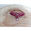 Bracelet de Cheville Macramé - Pierre Fine - Bijoux - Fait main/ Handmade