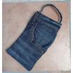 Pochette en jeans recyclé