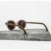 Lunettes de soleil en bois Made in France LHR Volcanic Serie