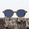 Lunettes de soleil en bois Made in France JFK Noyer