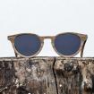 Lunettes de soleil en bois Made in France CDG Noyer