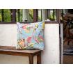 Coussin "colibri"
