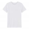 T Shirt En Coton Bio Mixte Blanc - Ressource