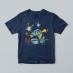 T-shirt enfant - Trésor perdu / Bleu Marine
