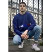 Sweat homme 100% coton bio Bleu, Blanc, Rouge