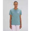 T-shirt bleu citadelle mixte - Brodé "Yepaa"