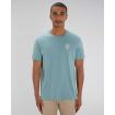 T-shirt bleu citadelle mixte - Brodé "Yepaa"
