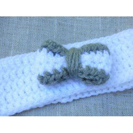 Bandeau Entre Gris Clair et Gris Foncé - Taille enfant