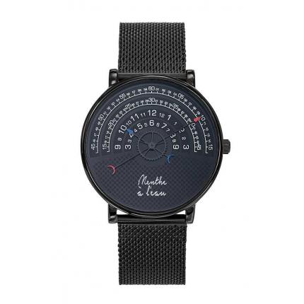 Montre La Rapporteuse maille noire
