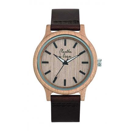 L'Erable et cuir marron