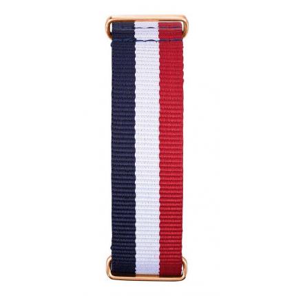 bracelet Homme GOLD bleu blanc rouge