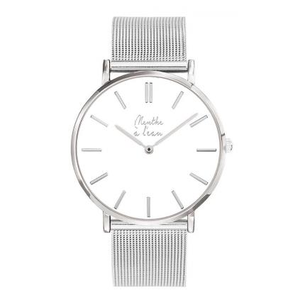 La Milanaise chromée fond blanc H