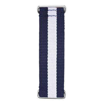 bracelet Homme SILVER bleu blanc