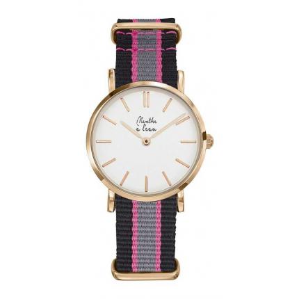 La Résistante noir/rose/gris F