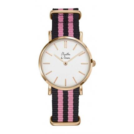 La Résistante noir/rose F