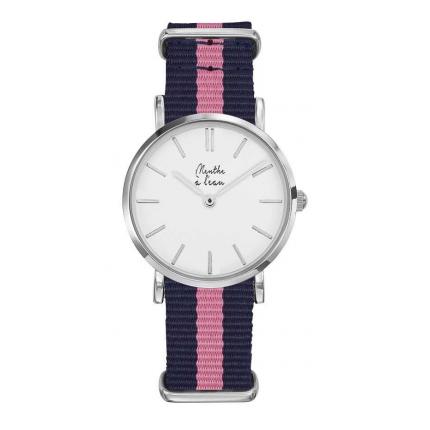 La Résistante bleu/rose F chromée