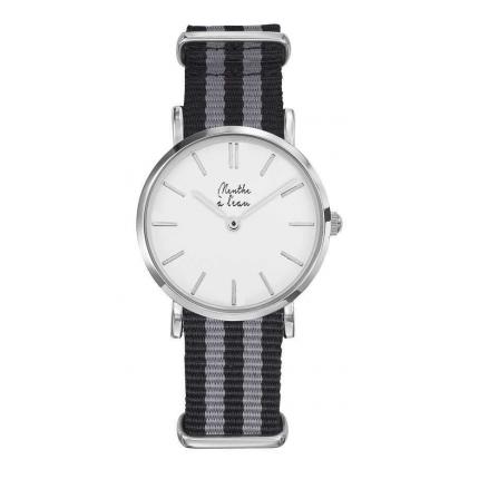 La Résistante noir/gris F chromée