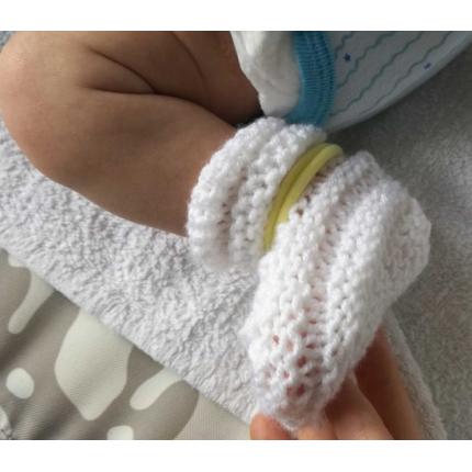 Chaussons tricotés main