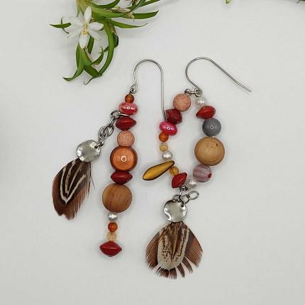 Boucles d'oreille Les Asymétriques 