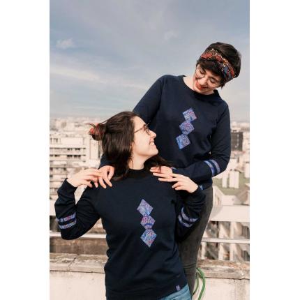 Sweat femme 100% coton bio La flèche