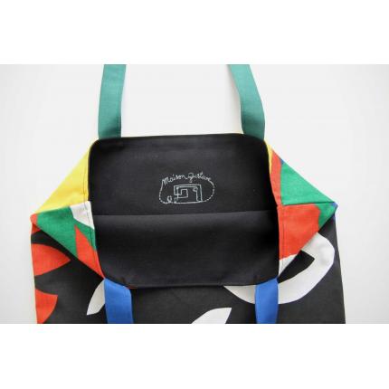 Sac Cabas tissu - multicolore