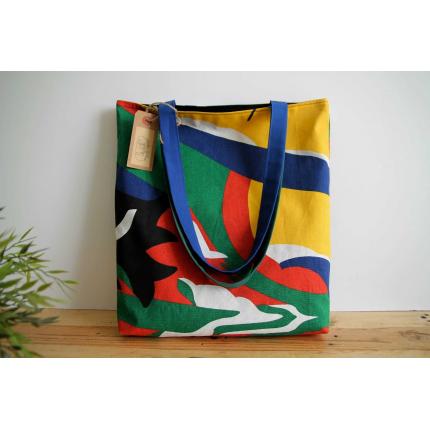 Sac Cabas tissu - multicolore