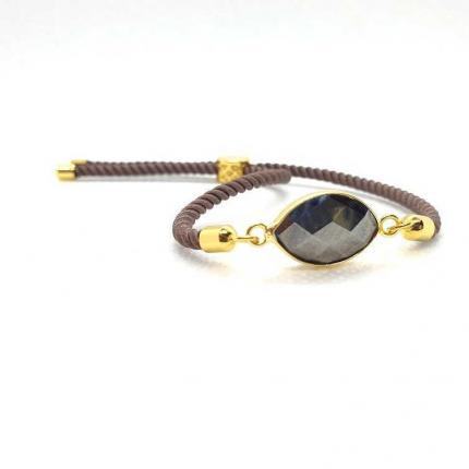 Bracelet en hématite naturelle