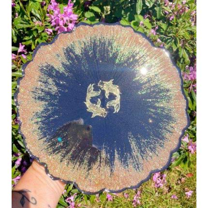 Sous verre et plateau ensemble