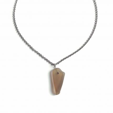 Pendentif Île Taupe