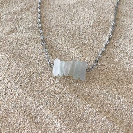 Collier Rivage Blanc #1