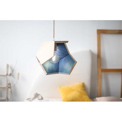 Suspension en bois nature - huile de lin