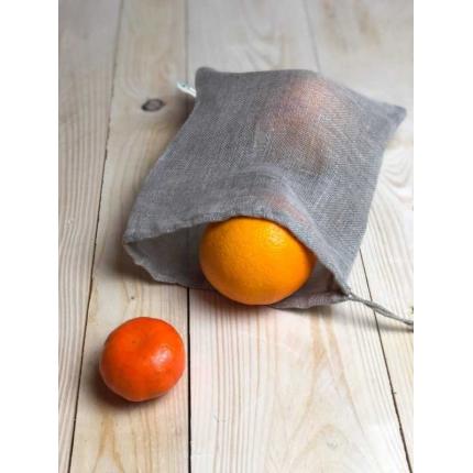 Sac pour le vrac en voile de lin