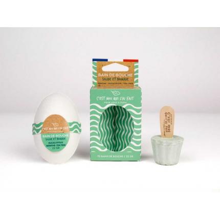 BAIN DE BOUCHE SOLIDE A L'EUCALYPTUS 23 G