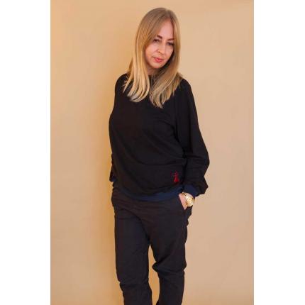 Sweat Archétype Noir Dos