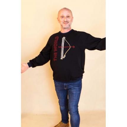 Sweat Archétype Noir Face